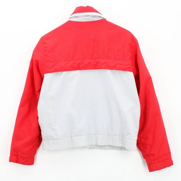 Vintage Alpine Designs Youth Kids Jacket Red & Gray Full Zip Outdoor Size 12 - Picture 5 of 7